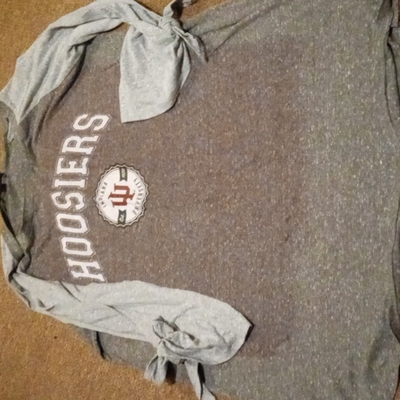 SOLD***LOT OF 3 INDIANA IU HOOSIERS TOPS XL GREY & RED - Picture 4 of 4